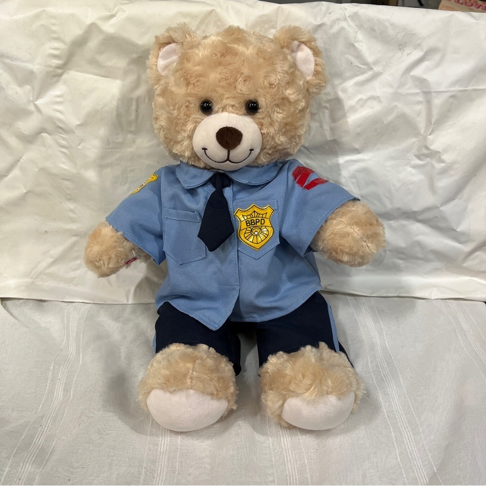 Build-A-Bear police outfit  Stuffed teddy bear